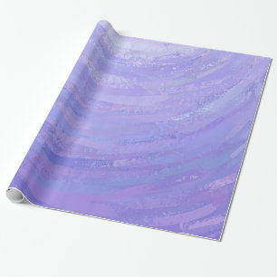 Purple Sun Wrapping Paper