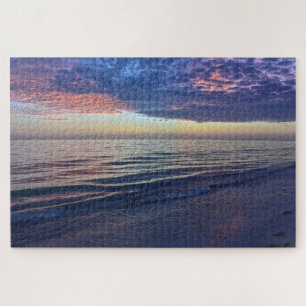Purple Sunset Afterglow, Florida Jigsaw Puzzle