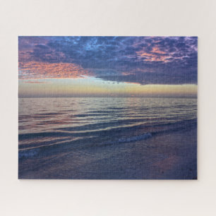 Purple Sunset Afterglow, Florida Jigsaw Puzzle