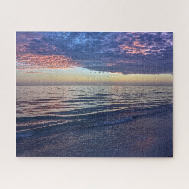 Purple Sunset Afterglow, Florida Jigsaw Puzzle (Horizontal)