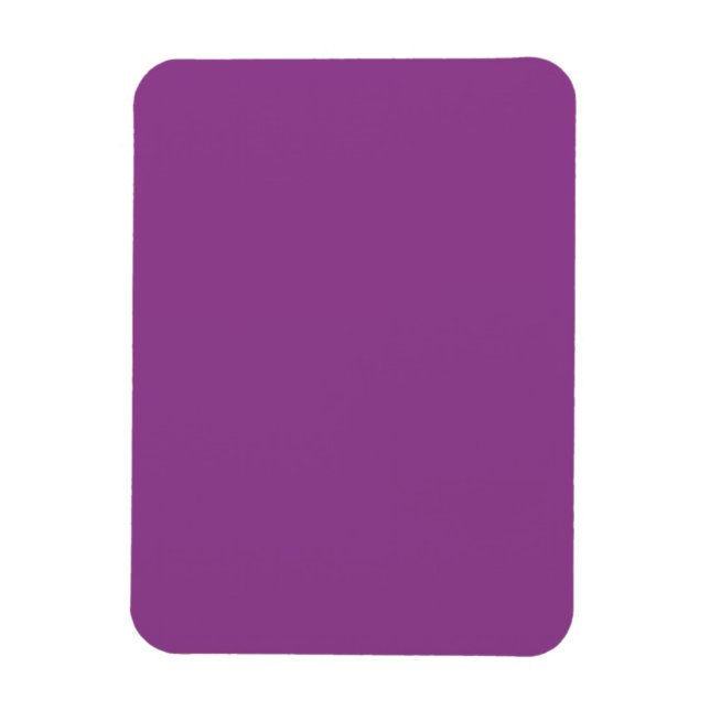 Purple Sunset Basic Color Complementing Magnet (Vertical)