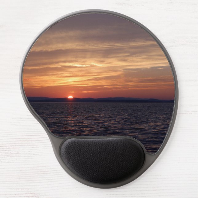 Purple Sunset Gel Mousepad (Front)