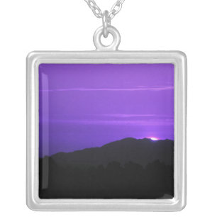 Purple Sunset Necklace