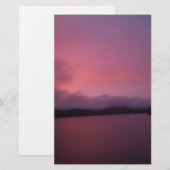 Purple sunset on Lake Arrowhead (Front/Back)