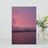 Purple sunset on Lake Arrowhead (Standing Front)