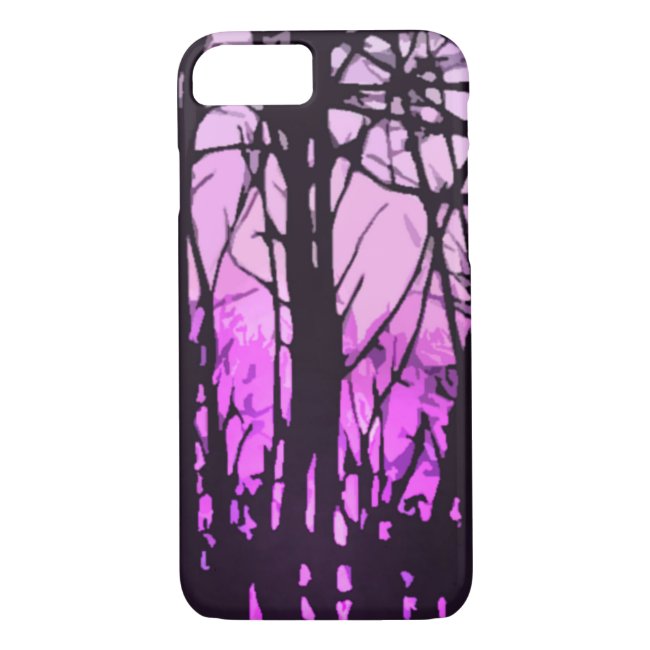 Purple Sunset Stained Glass iPhone 8/7 Case