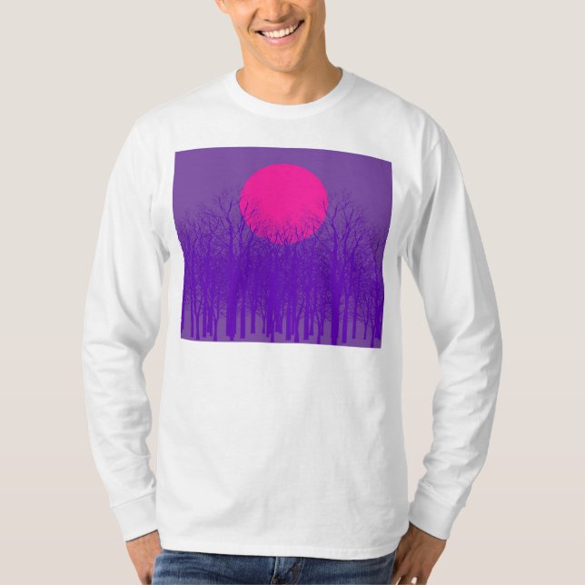 Purple Sunset T-Shirt (Front)