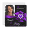 Purple Sweet 16 Birthday Party Heart Photo