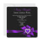 Purple Sweet 16 Birthday Party Heart Photo