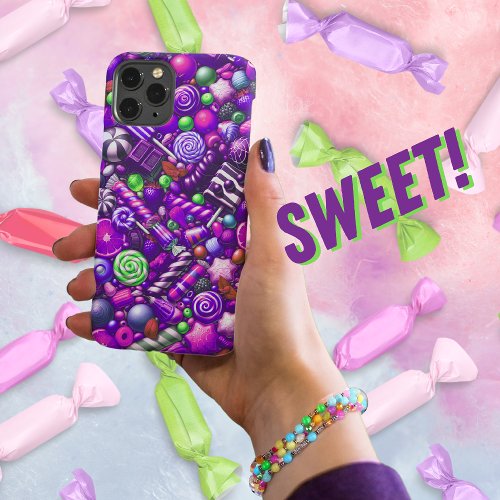 Purple Sweets Case_Mate iPhone 14 Pro Max Case