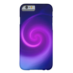 Purple swirl abstract barely there iPhone 6 case