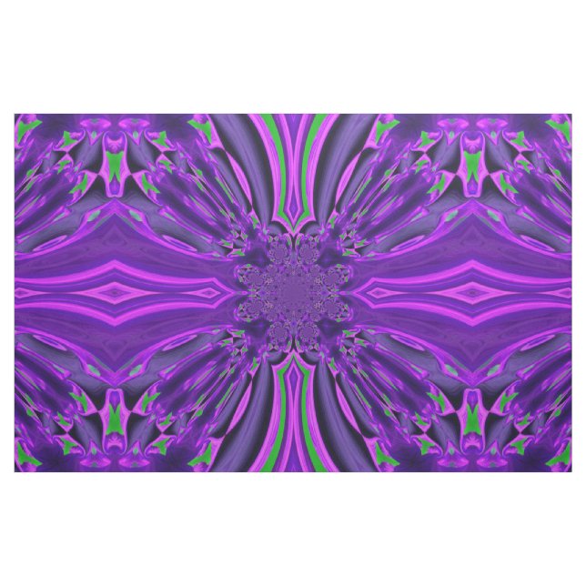Purple Swirl Design Fabric (Yard)