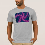 Purple Swirl - Fractal Art T-Shirt
