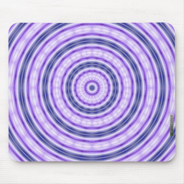 Purple Swirl mousemat Mouse Pad (Front)