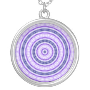 Purple Swirl Necklace