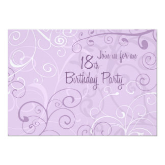 18th birthday party invitations