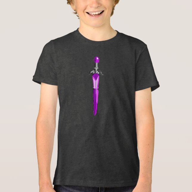  Purple Sword  Tri-Blend Shirt (Front)
