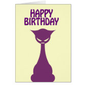 Purple Tall Cat (Front)