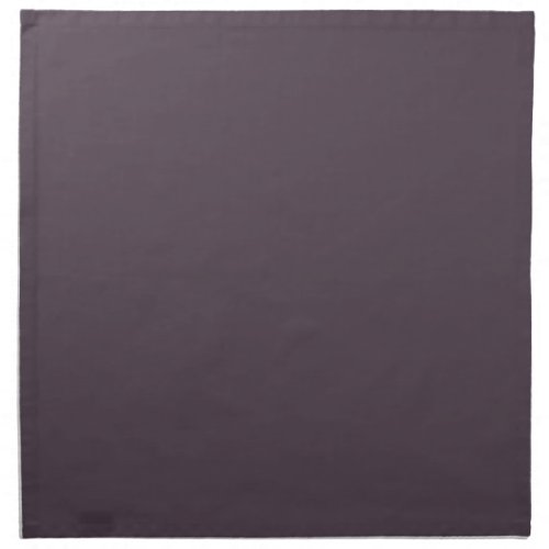 Purple Taupe Solid Color Cloth Napkin