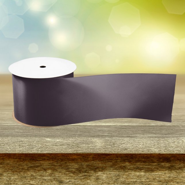 Purple Taupe Solid Color Satin Ribbon (Creator Uploaded)