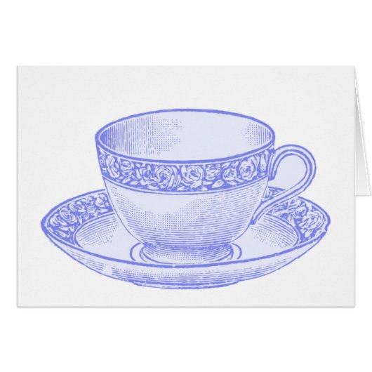 Purple Teacup (Front Horizontal)