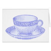 Purple Teacup Cards (Front Horizontal)