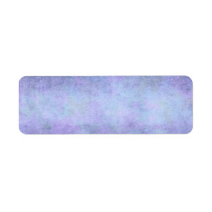 Purple, Teal Blue, Aqua, and Violet Watercolor Label