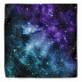 Purple Teal Galaxy Nebula Dream #1 Bandana
