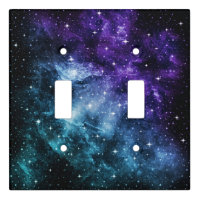 Purple Teal Galaxy Nebula Dream #1