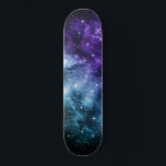 Purple Teal Galaxy Nebula Dream #1 Skateboard<br><div class="desc">Purple Teal Galaxy Nebula Dream #1 #decor #art</div>