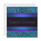 Purple Teal Leopard Sweet 16 Birthday Party