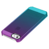 Purple & Teal Ombre Uncommon iPhone Case (Top)