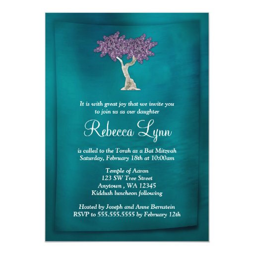 Bat Mitzvah Invitations For Less 10