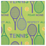 Purple Tennis, respect all... (see description) Fabric