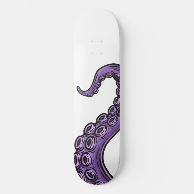 Purple Tentacle Skateboard (Front)