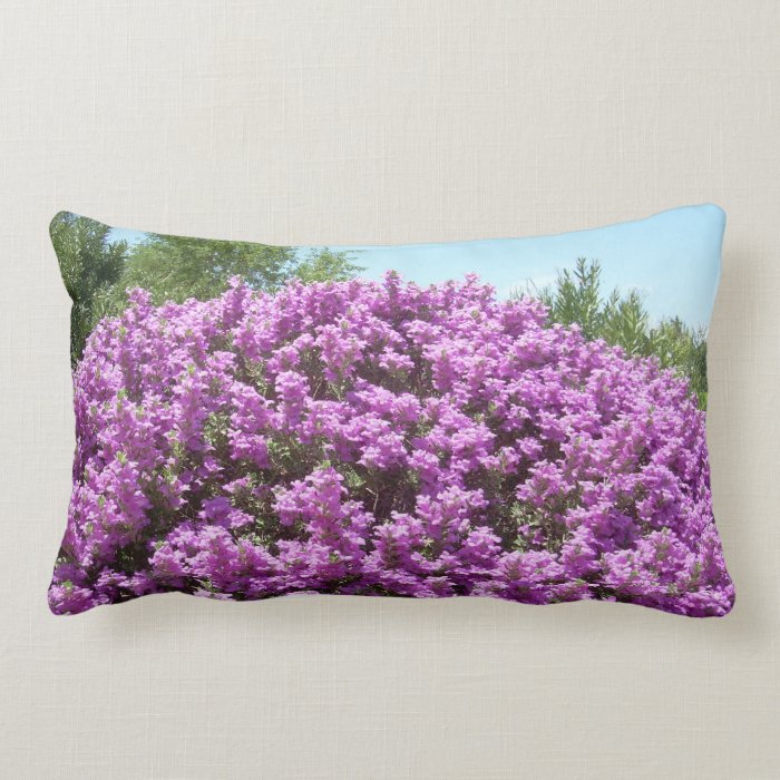 Purple Texas Sage Pillow