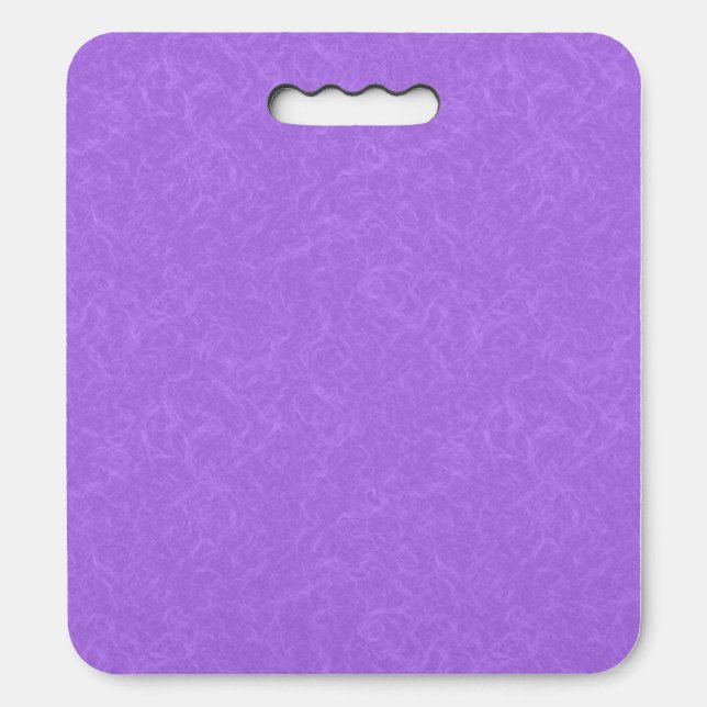 Purple textured surface with swirling pattern seat cushion (Front Vertical)