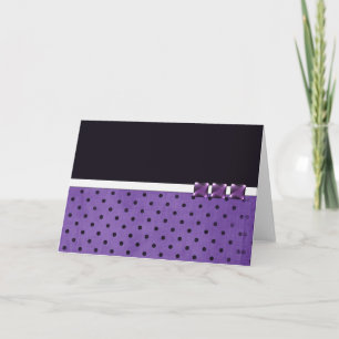 Purple Themed wedding Note Cards