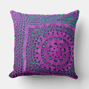 Purple Throw Pillow