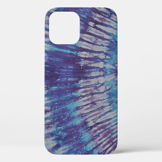 Purple Tie Dye Case-Mate iPhone Case (Back)