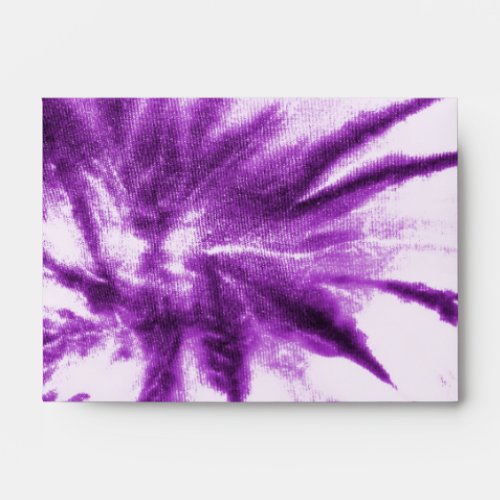 Purple Tie Dye Pattern A6 Envelope