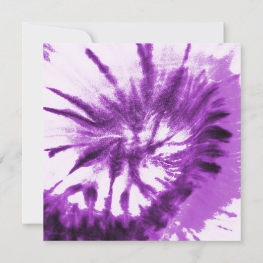 Purple Tie-Dye with Peace Symbol (Back)