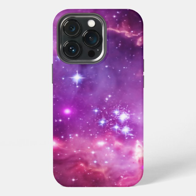 Purple Tinted Small Magellanic Cloud Iphone Case (Back)