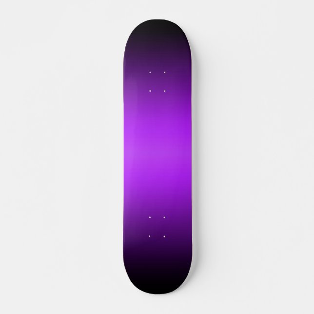 Purple to Black Gradient Skateboard (Front)