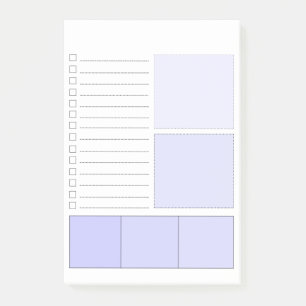 Purple to do list Post-it® Notes
