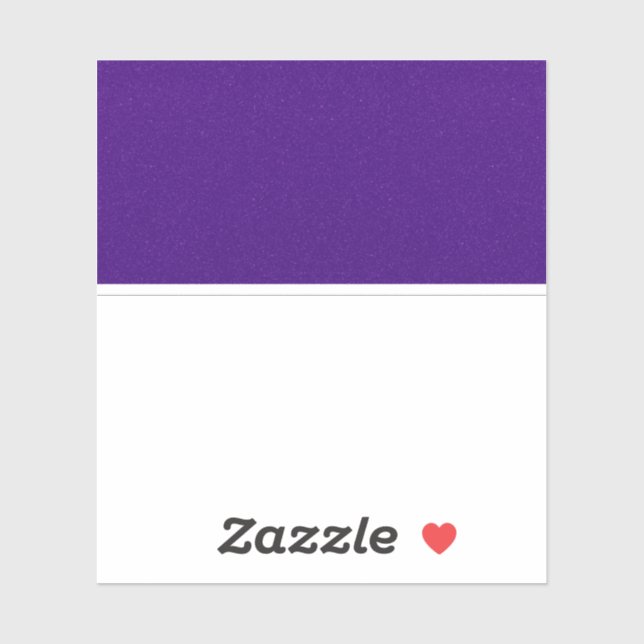 Purple Top-Band Custom Vinyl Sticker (Sheet)