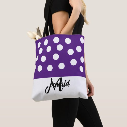 Purple Tote Bag