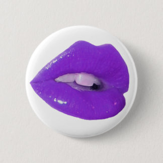Purple Toxic Kiss Button