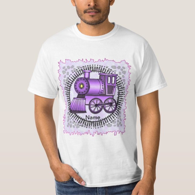 Purple Train T-Shirt (Front)