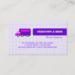 Purple Truck Business Card